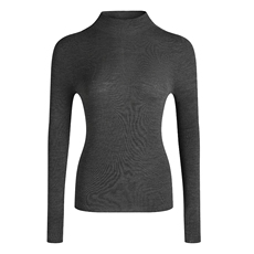 软糯无缝一体羊绒衫女半高领羊毛精纺薄款内搭打底衫修身毛衣女，女装针织衫/毛衣，暖绒情旗舰店