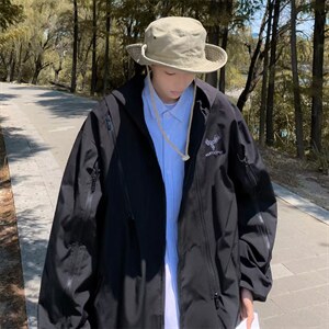 工装夹克男士外套秋季新款潮牌美式高街机能风冲锋衣 W5510-P58图片