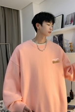 假两件毛衣男大码加绒针织衫男毛线衣M80350-P55加绒P70，男装针织衫/毛衣，电商A040