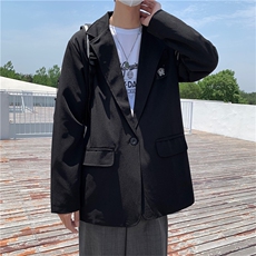 休闲西装外套秋季2021新款韩版潮牌ins港风炸街西服男W1230-P55，男装夹克，星座512-4