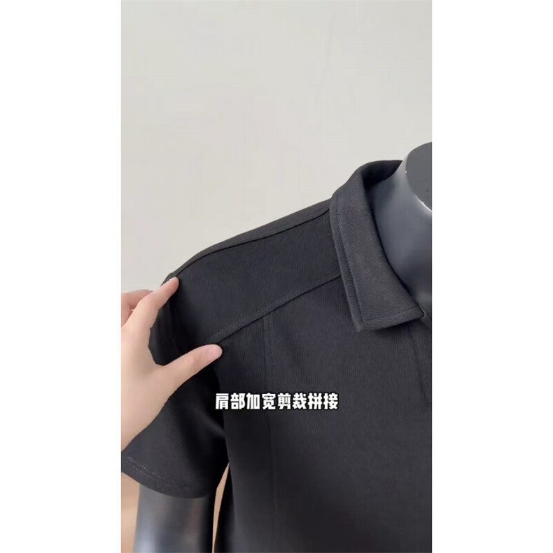 XZ809A/WWWT03/特P24/控48重磅空气层美式复古POLO衫,男装Polo衫,星座809A(原222-1)
