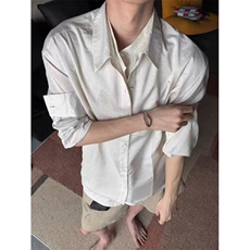 秋季休闲慵懒风假两件衬衫拼接拼接条纹衬衣男女CTK62，男装衬衫，星座1116A（原606A-3）