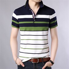 男装短袖POLO衫男商务休闲体恤翻领保罗衫T恤时尚百搭中青年上衣，男装T恤，电商B212（原钱塘6029）