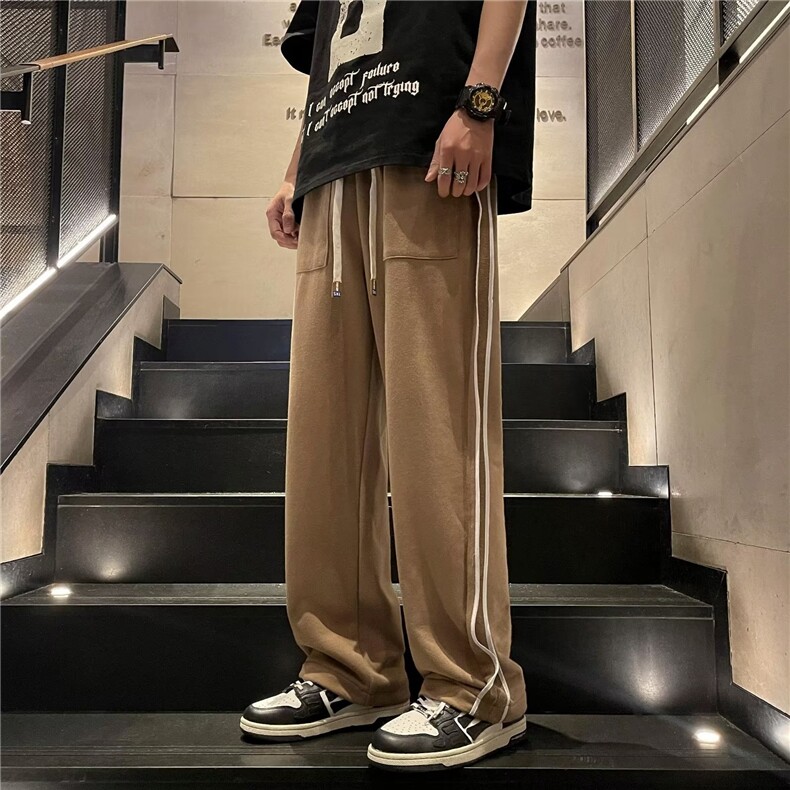 男春季新款时尚潮流原版包边休闲裤EK232P36,男装休闲裤,星座1116-2