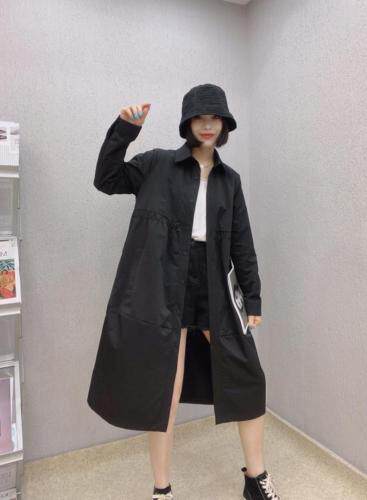 春装韩版风衣，女装风衣，依伊贝诺