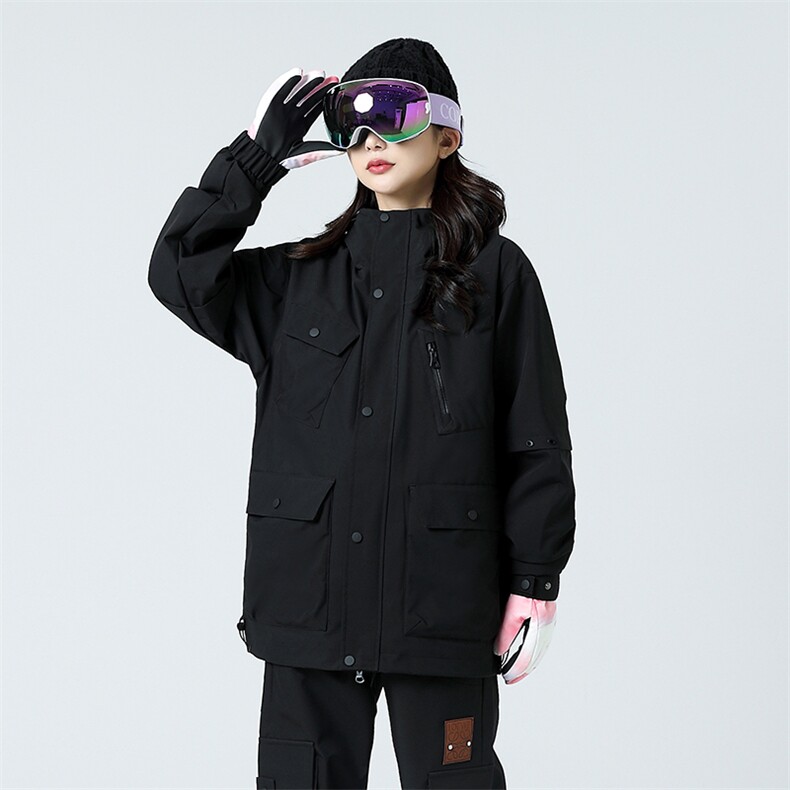 Y5996-P220 冬季新款新标85白鸭绒情侣款三合一连帽羽绒服图片