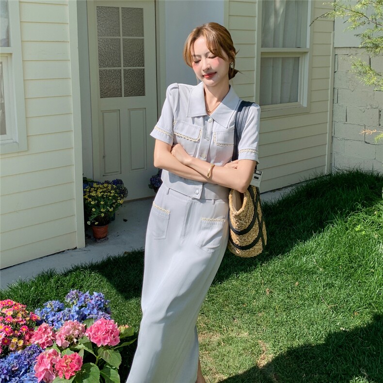 现货！！！套装连衣裙女,女装套装/套裙,素月