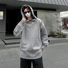 美式连帽毛衣外套男女宽松秋冬外搭慵懒风休闲百搭上衣MY055-P62，男装针织衫/毛衣，星座308B-1