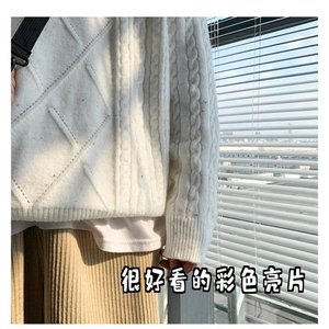 B225-M001-X88-P70-版型宽松-面料腈纶-纯色毛衣-已有现货图片