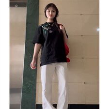 H0628-P35刺绣款2026宽松休闲T恤，男装T恤，星座617A-2