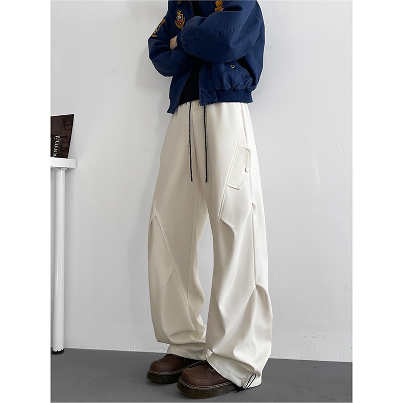 2025春季美式工装裤休闲宽松伞兵裤A502特P38控65，男装休闲裤，电商A309