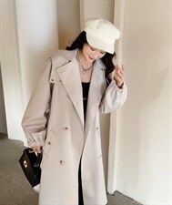 香丽迪秋装新款长款风衣，女装风衣，香丽迪1