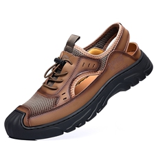 凉鞋男2025新款夏季运动休闲透气镂空轻便洞洞鞋男，男鞋凉鞋，电商A223