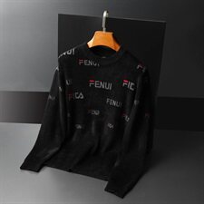 2020冬季男士天鹅绒套头毛衣时尚舒适针织衫款长袖潮，男装针织衫/毛衣，电商D230