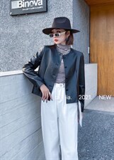 韩版皮衣小外套，女装皮衣，她家