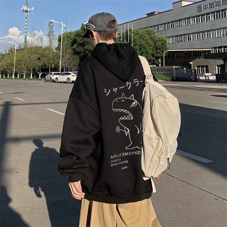 WY2092-P40纯棉连帽卫衣男大码运动帽衫宽松薄外套男,男装卫衣,电商A040