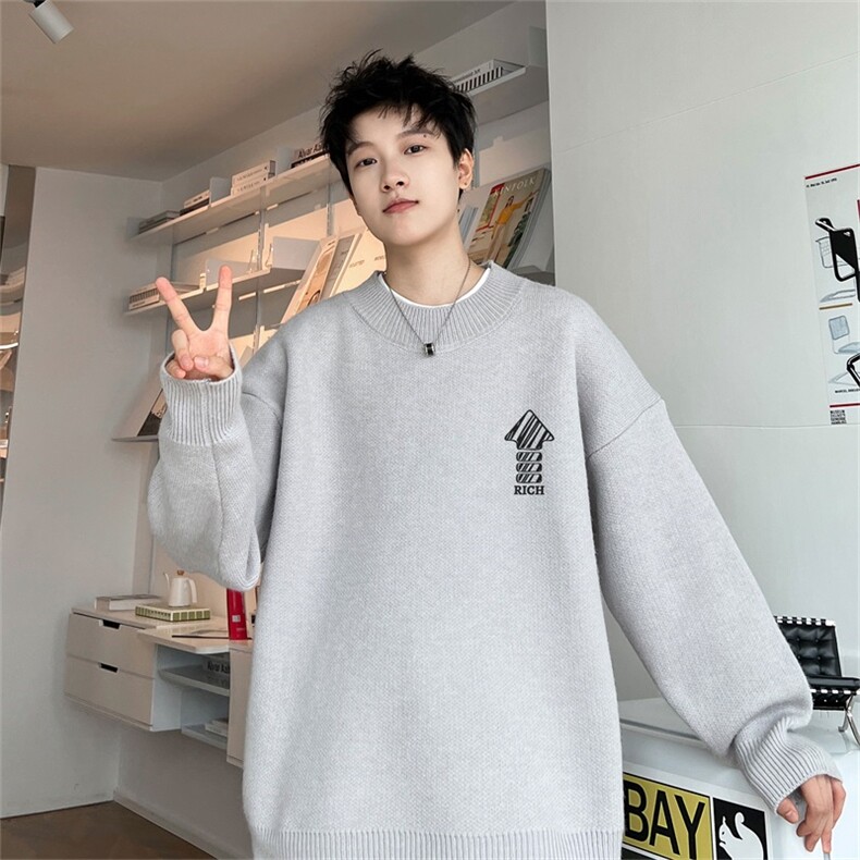 半高薄款毛衣MBP1018-P45加绒加厚JRMBP1018-P55加绒限价78,男装针织衫/毛衣,电商A028