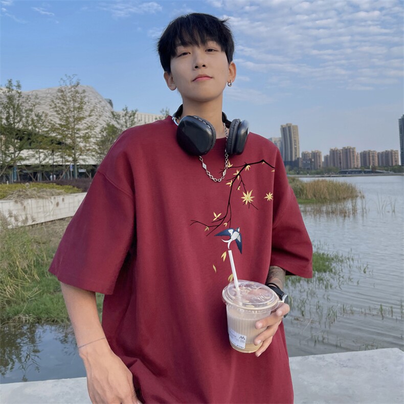 230g重磅纯棉!夏季短袖t恤男半袖男XT492-特P19,男装T恤,电商B371