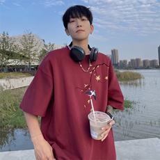 230g重磅纯棉!夏季短袖t恤男半袖男XT492-特P19，男装T恤，电商B371