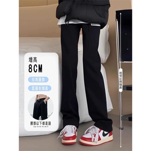 1014-1-KZ3003-特P35-美式痞帅vibe牛仔裤男高街潮牌黑色图片