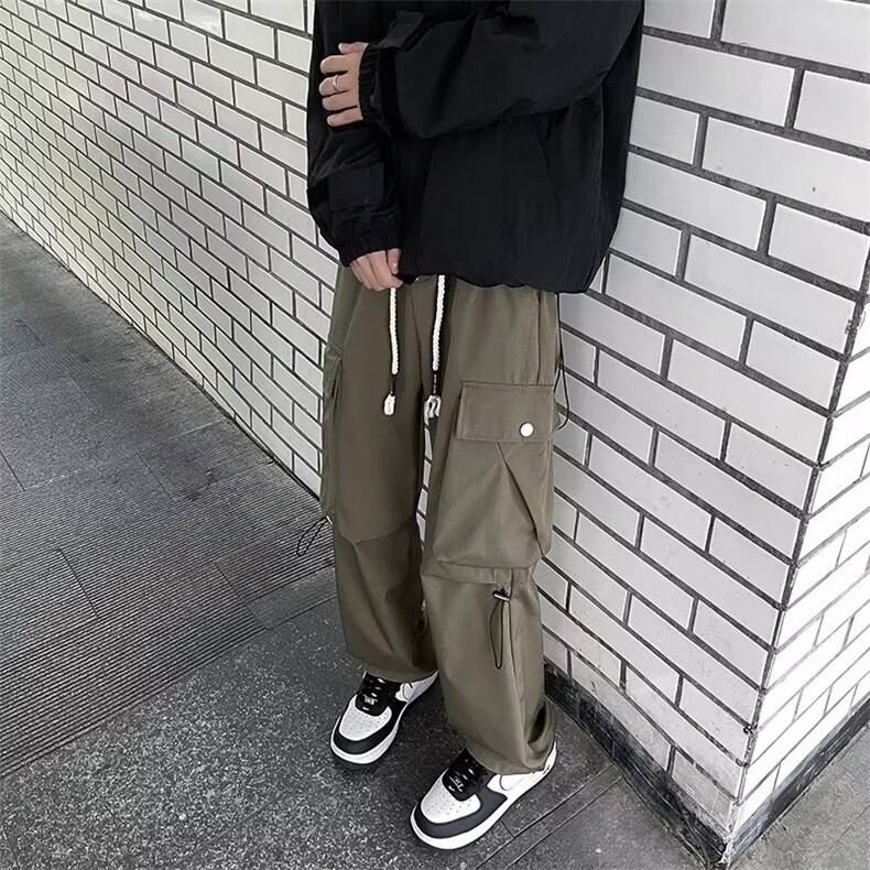机能工装裤子男新款青少年时尚休闲裤BK11P38,男装休闲裤,星座1116-2
