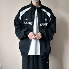 现货新款刺绣立领夹克外套男潮牌时尚休闲上衣A351-AW2518-P110，男装夹克，电商A351