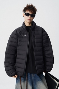 印花轻便90绒白鸭绒M-5XL大码：锦纶羽绒服男78187P238控328图片