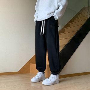 M-8XL 新疆棉 秋季新款大码束脚潮流休闲裤 109-K111-P50图片