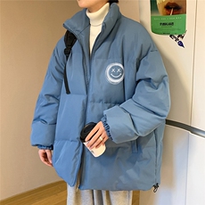 秋冬新款韩版加厚保暖立领宽松棉服外套男MY62031P115控138，男装棉衣，电商A268A