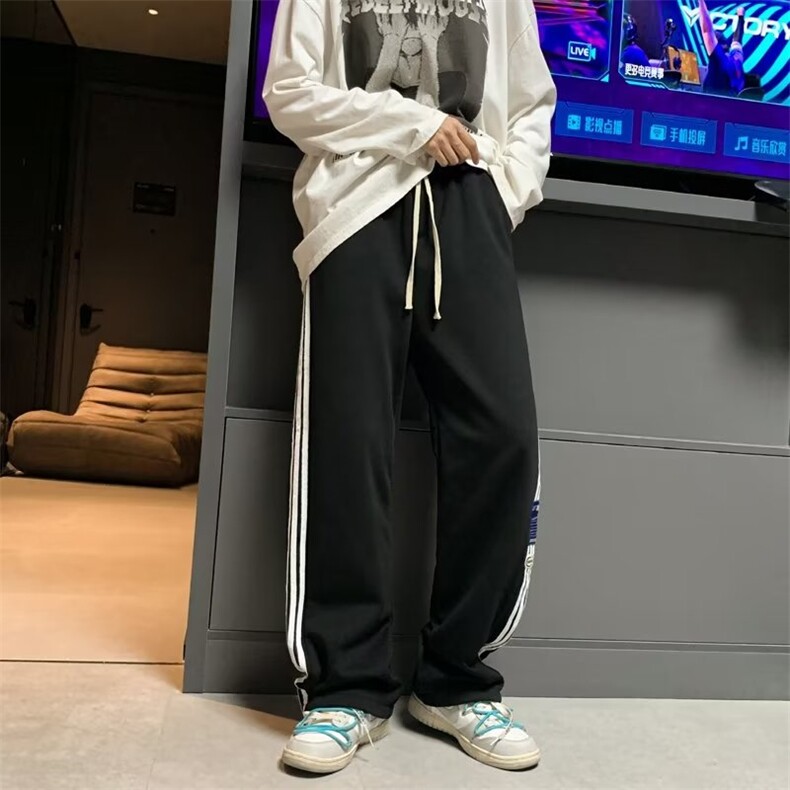 加绒加厚长裤日系休闲裤男HK84P33,男装休闲裤,星座1116-2