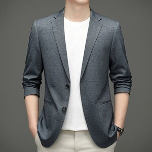 BZ82329钱塘2020-2秋季新款简约纯色百塔中年男士合身西服P150,男装西服,钱塘207-2