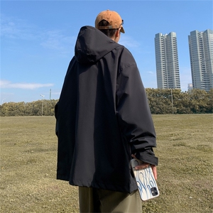 秋季美式复古新款工装休闲夹克时尚潮流长袖上衣外套男W15/P55图片