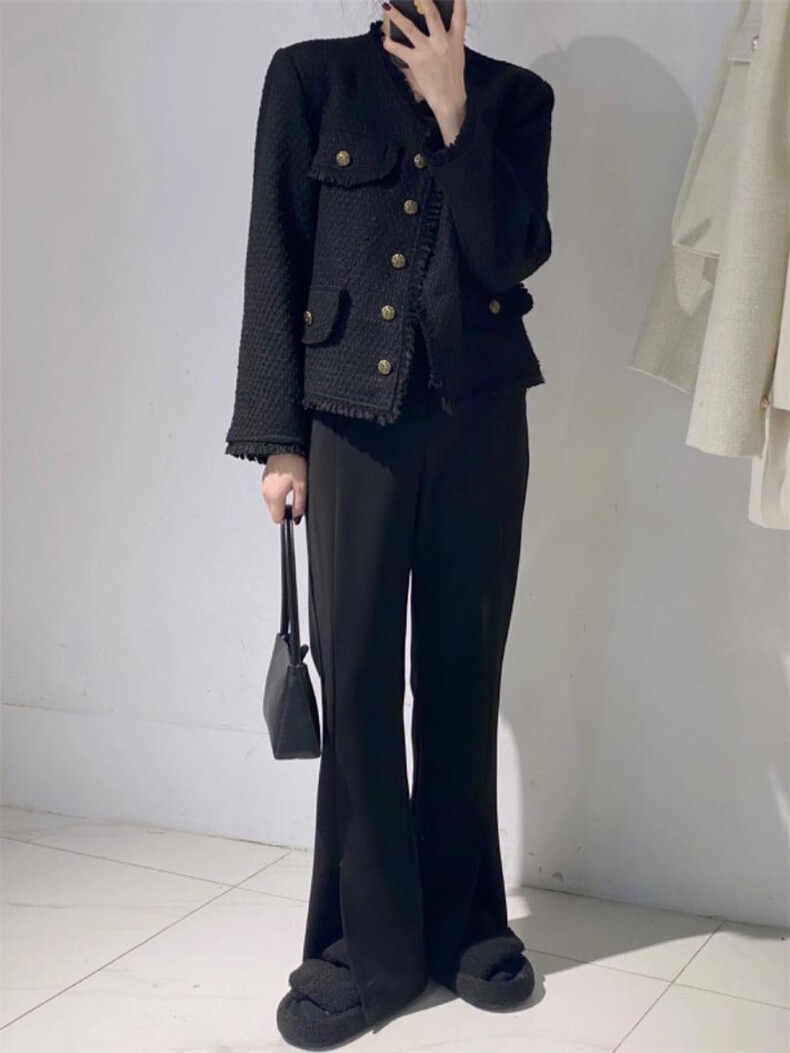 单色小香外套，其它，驿谷