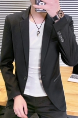 2021春秋季新款礼服单西外套时尚休闲夜场西装青少年外套P70，男装西服，星座217-4