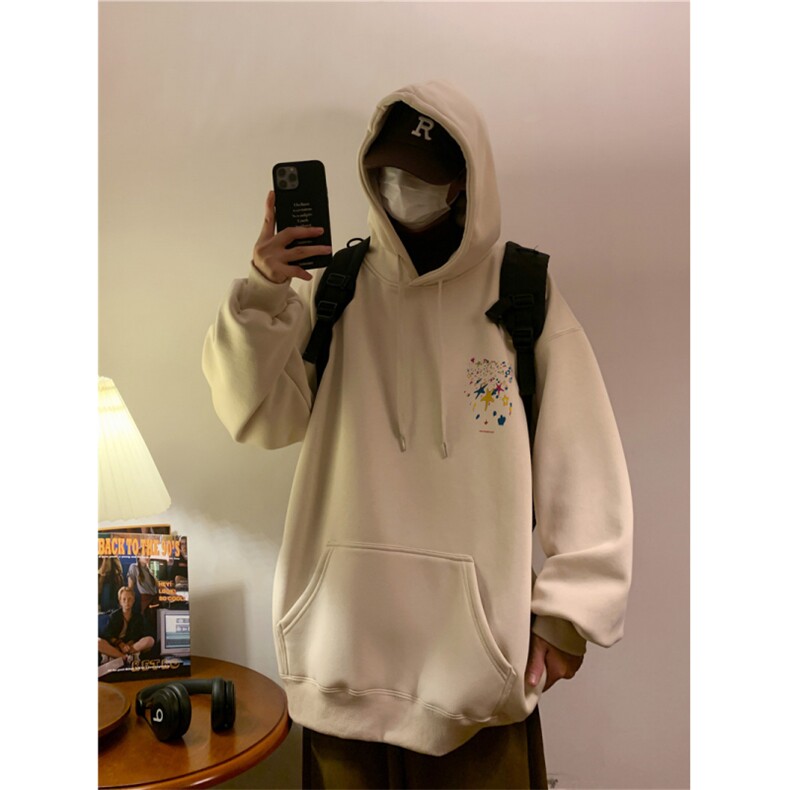 潮流宽松ins休闲男连帽卫衣D325-WY2306-薄款P55厚款P65,男装卫衣,电商D325