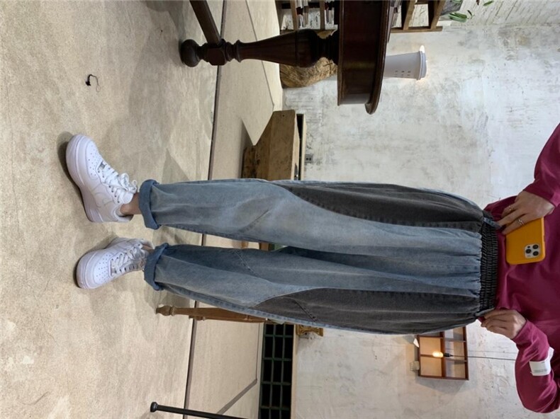 春季新品牛仔休闲裤，女装休闲裤，怪怪树