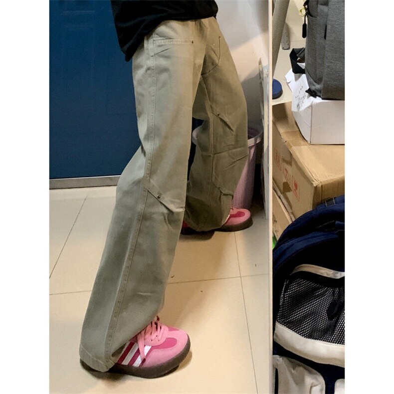 【有货】E10CC-特P58重磅水洗伞兵工装裤男直筒宽松裤子,男装休闲裤,星座1007（原301D）