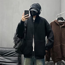 电商DSA028-CP03100聚酯P75新款百搭纯色毛衣外套男控108，男装针织衫/毛衣，电商A028