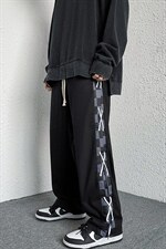 2022春装新款青少年暗黑高街休闲裤直筒裤子B221-LK22001-P50控68，男装休闲裤，电商B221