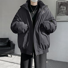 棉服男冬季新款港风宽松连帽棉衣MF9006-P90，男装棉衣，星座214-3