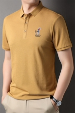 保罗t恤男半袖衬衫领Polo衫男短袖2023新款夏季翻领中年衣服体恤，男装T恤，电商B212（原钱塘6029）