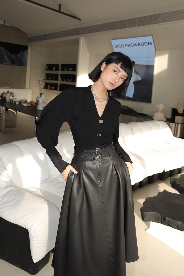 |百搭皮裙，其它，GN