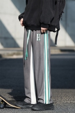 1日系CityBoy风华夫格休闲裤男拖地裤女中性风直筒男7790P55控78，男装休闲裤，星座226-2