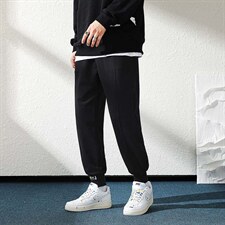 日系2024秋冬款基础百搭宽松束脚运动休闲潮牌卫裤6108-P50控69,男装休闲裤,星座914-3