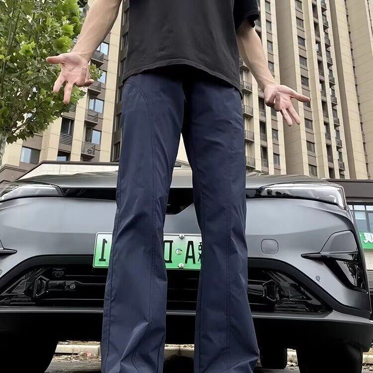 牛仔长裤新款流行日系ins气质百搭简约潮流慵懒原宿文艺时尚，女装休闲裤，星座1210-1