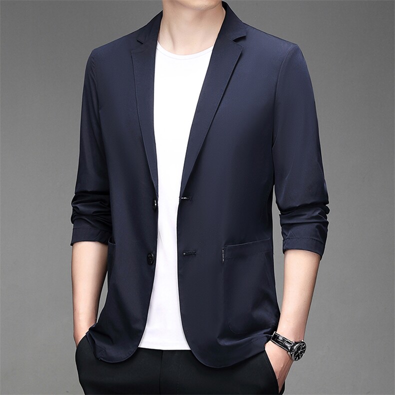 秋季新款西装男西服简约外套西服商务休闲小西装单西，男装西服，电商B360