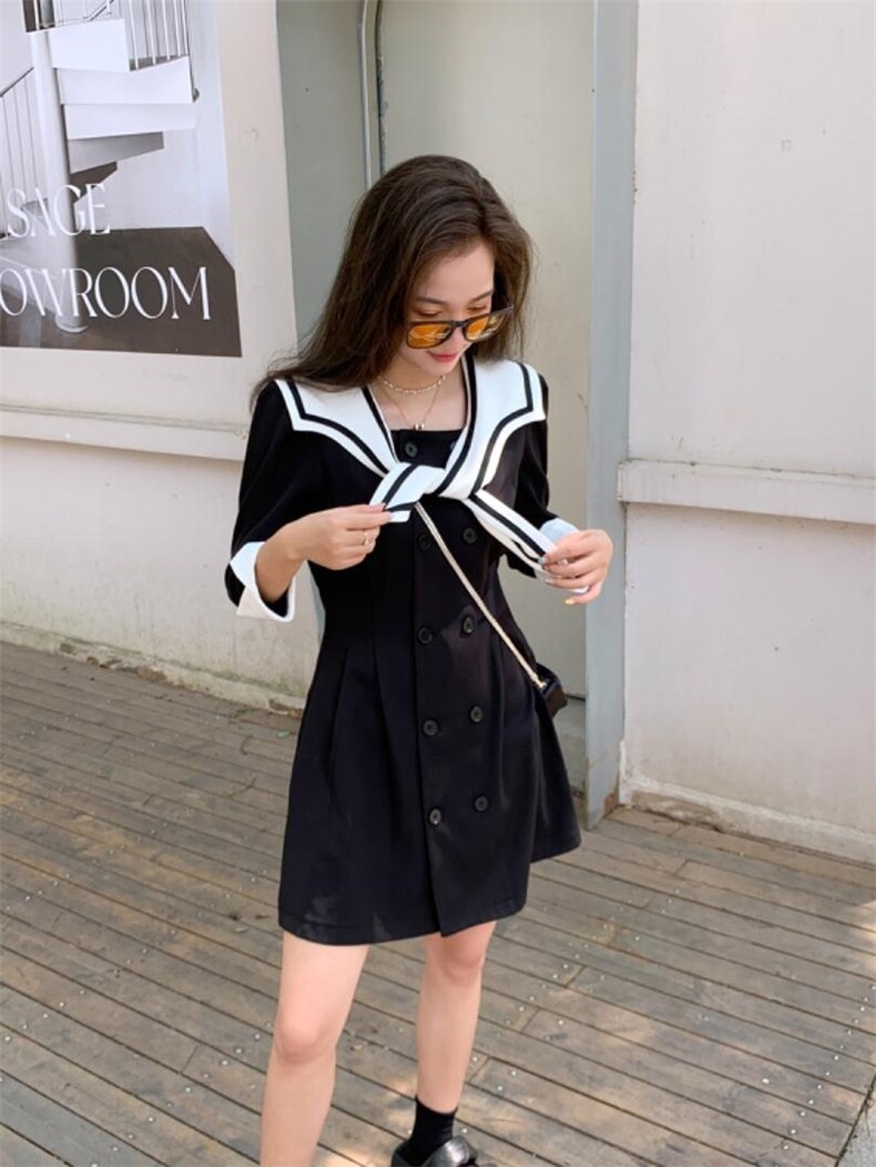 秋季新款韩版时尚洋气连衣裙！，女装连衣裙，蜜雪·薇琪