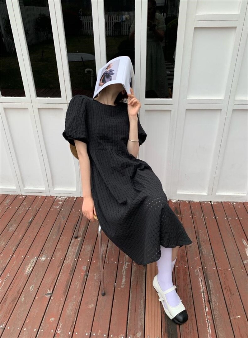 美巾涵5121夏季森系连衣裙，女装连衣裙，美巾涵