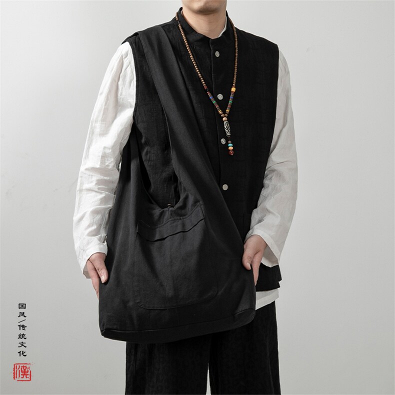 秋冬新款风男士禅意背包B06P50,女包手腕包,钱塘802