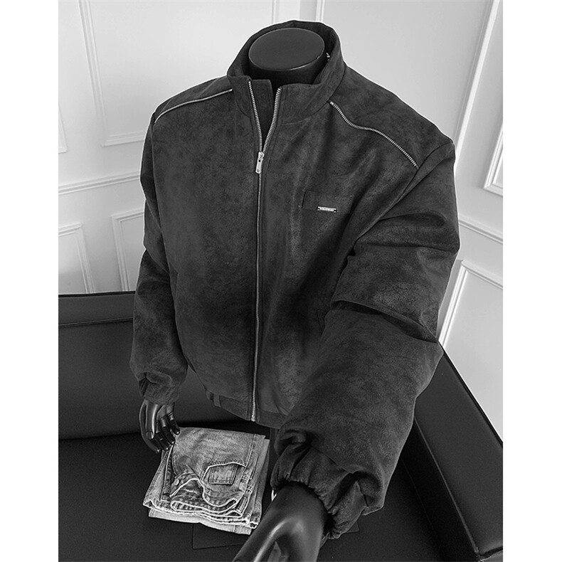 冬季宽松加厚保暖休闲棉衣潮XZ808B-WH108-特P88控158,男装棉衣,星座808B